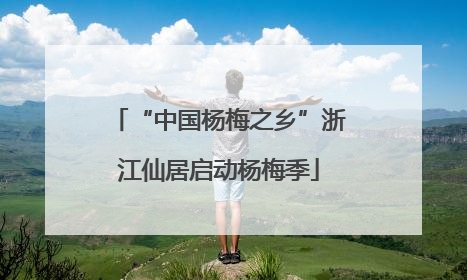 “中国杨梅之乡”浙江仙居启动杨梅季