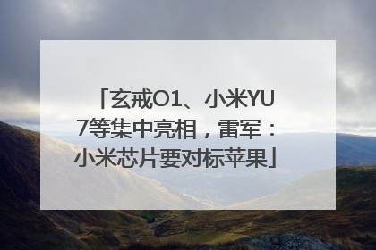 玄戒O1、小米YU7等集中亮相，雷军：小米芯片要对标苹果