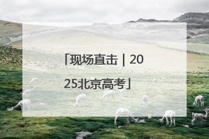 现场直击｜2025北京高考
