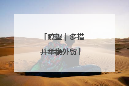 瞭望｜多措并举稳外贸