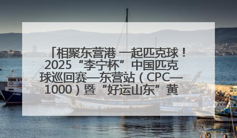 相聚东营港 一起匹克球！2025“李宁杯”中国匹克球巡回赛—东营站（CPC—1000）暨“好运山东”黄河口匹克球公开赛落幕