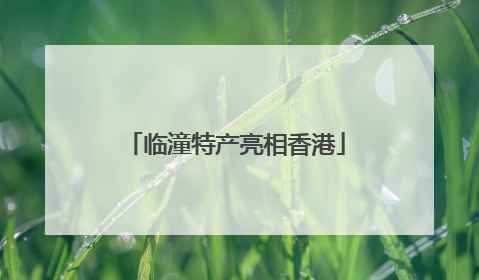 临潼特产亮相香港