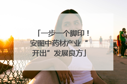 一步一个脚印！安图中药材产业“开出”发展良方