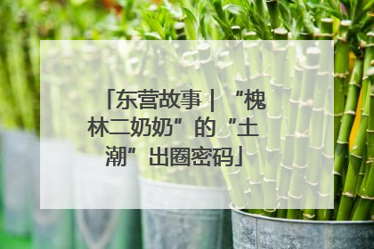 东营故事｜“槐林二奶奶”的“土潮”出圈密码