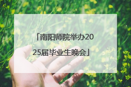 南阳师院举办2025届毕业生晚会