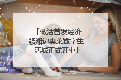做活首发经济 赣湘边奥莱数字生活城正式开业