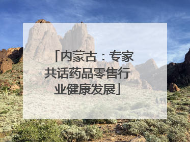 内蒙古：专家共话药品零售行业健康发展