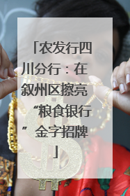 农发行四川分行：在叙州区擦亮“粮食银行”金字招牌
