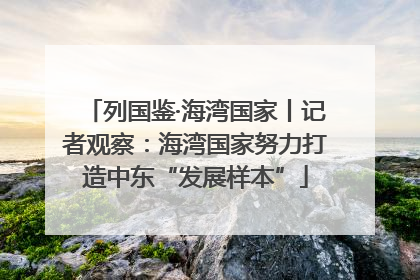 列国鉴·海湾国家丨记者观察：海湾国家努力打造中东“发展样本”