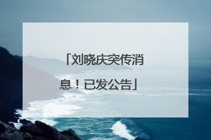 刘晓庆突传消息！已发公告