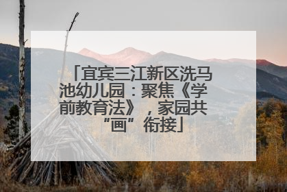 宜宾三江新区洗马池幼儿园：聚焦《学前教育法》，家园共“画”衔接