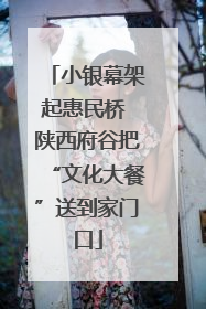 小银幕架起惠民桥 陕西府谷把“文化大餐”送到家门口