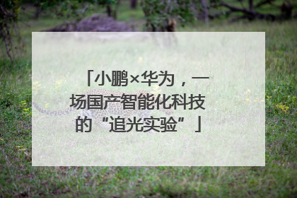 小鹏×华为，一场国产智能化科技的“追光实验”