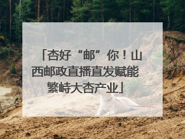 杏好“邮”你！山西邮政直播直发赋能繁峙大杏产业