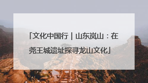 文化中国行｜山东岚山：在尧王城遗址探寻龙山文化