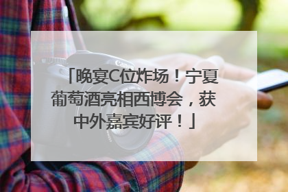 晚宴C位炸场！宁夏葡萄酒亮相西博会，获中外嘉宾好评！