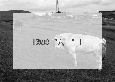 欢度“六一”