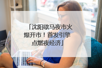 沈阳歇马夜市火爆开市！首发引擎点燃夜经济