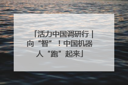 活力中国调研行｜向“智”！中国机器人“跑”起来