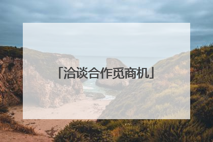 洽谈合作觅商机