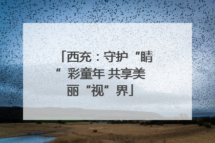 西充：守护“睛”彩童年 共享美丽“视”界