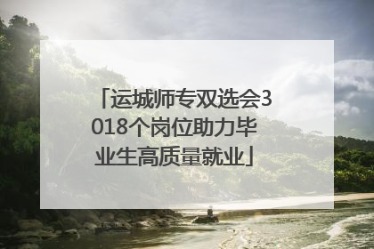 运城师专双选会3018个岗位助力毕业生高质量就业