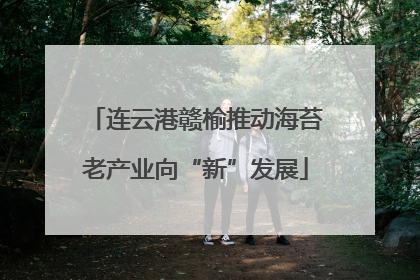 连云港赣榆推动海苔老产业向“新”发展