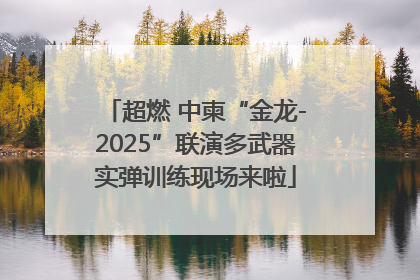 超燃 中柬“金龙-2025”联演多武器实弹训练现场来啦