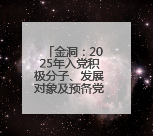 金洞：2025年入党积极分子、发展对象及预备党员培训班圆满结业