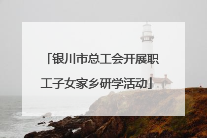 银川市总工会开展职工子女家乡研学活动