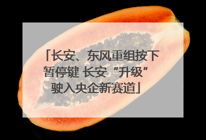 长安、东风重组按下暂停键 长安“升级”驶入央企新赛道
