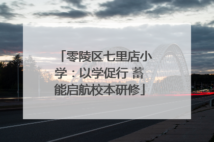 零陵区七里店小学：以学促行 蓄能启航校本研修