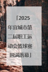 2025年宜城市第二届职工运动会篮球赛圆满落幕