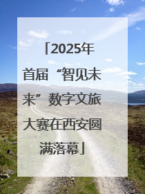 2025年首届“智见未来”数字文旅大赛在西安圆满落幕