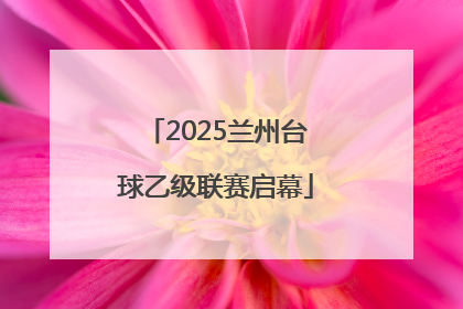 2025兰州台球乙级联赛启幕
